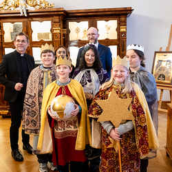 Sternsinger bei eEBS Grünwidl / Erzdiözese Wien/ Schönlaub, Stephan Schönlaub