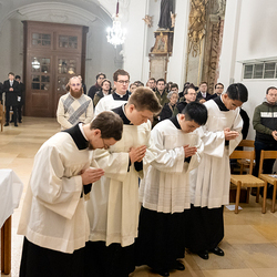 Feier der Beauftragung im Wiener Priesterseminar / Erzdiözese Wien/ Schönlaub, Stephan Schönlaub